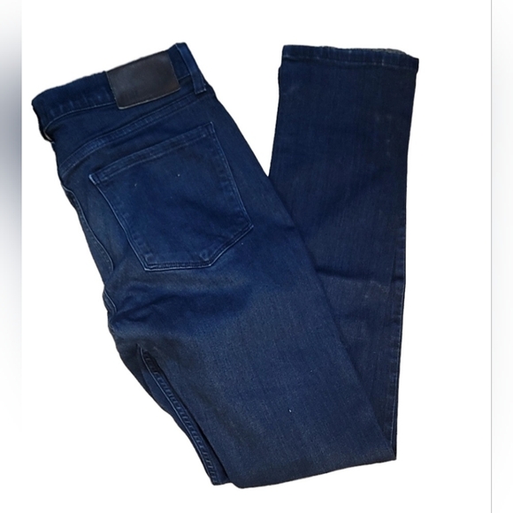 PAIGE | Lennox / Slim Fit Blue Denim Jeans | Size: 31X32 - Picture 6 of 10